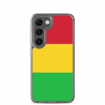 Coque T&eacute;l&eacute;phone &ndash; Samsung &ndash; Galaxy S22 Ultra &ndash; Drapeau du Mali &ndash; Souple &ndash; mitmev&auml;rviline