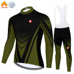 Talvine termofliisist meeste jalgrattakomplekt Jalgrattas&auml;rk Wielren Kleding Mehed Ropa Mtb Hombre Jalgrattariided 3XL