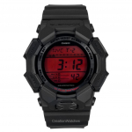 Casio G-Shock Digitaalne Vaikne Rihm Kvarts GD-010BBR-1 200M Meeste Kell punane
