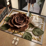 3D Sissep&auml;&auml;su Lillevaip Vannitoa P&otilde;randamatt Sissep&auml;&auml;suuks Vannituba Libisemiskindel Matt Jalamatt 50 * 80Cm