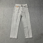 ZYLLO Y2k t&auml;navujeans meestele ja naistele Moodsad vabaaja paarip&uuml;ksid M gray