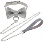 DOKiDOKi Paelaga Kaelarihm ja Jalutusrihm Inimese Cosplay jaoks SM SM Choker (H&otilde;bedane) - Meister/Sklave/Kassi kost&uuml;&uuml;m, Kaubad, Piirangud, K&auml;erauad, Cosplay, Kaelarihm, lilla