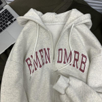 Naiste pikkade varrukatega kapuutsiga V kaelus lahtised pulloverid Naiste topid &uuml;hev&auml;rvilised dressipluusid XL