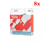 Muutuva kiirusega kett Roostevastane Jalgrattakett 8s 9s 10s 11s 116 l&uuml;li Universaalne M&auml;gi Maantee Jalgratas Elektroplaaditud V&auml;rviline kett