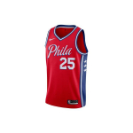 Nike NBA Philadelphia 76ers Korvpallivorm Simmonsiga Meeste Topid Punane AT9812-658 S
