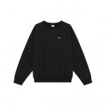 Nike Solo Swoosh Fliisist &Uuml;mmarguse Kaelusega Must Meeste Topid DX1361-010 XL