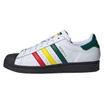 adidas Superstar Rasta - Valged Meeste Tossud Cloud-White Kollane Collegiate-Green IH3120 38