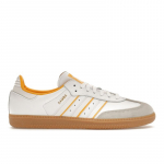 Adidas Samba OG Kahetoonilised Triibud - Crew Yellow Unisex Tossud Valge Cloud-White Crystal-White ID1479 36⅔