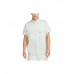 Nike Life Solid Woven S&otilde;jav&auml;elise stiiliga mugav l&uuml;hikeste varrukatega s&auml;rk Meeste s&auml;rgid Heleh&otilde;be DX3341-034 XL