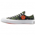 Kenzo x Converse Chuck 70 Low Cypress Black White Unisex tossud Roheline A16291C 37.5