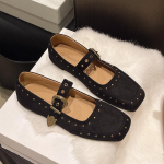 Mood Uus stiil Mood Naiste Elegantne Retro Mary Jane Naiste Vabaaja Lamedad Kingad Pehmed Mugavad Tantsukingad Naistele Zapatos Mujer 35