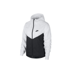 Nike Windrunner Spordikasuaalne Kapuutsiga Jakk Naiste Joped Must Valge BV3939-101 L