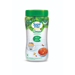 Suhkruvaba Roheline Stevia purk 200 g Pakk 1 | 100% taimne naturaalne nullkaloriline magustaja jookide, k&uuml;psetiste ja magustoitude jaoks