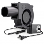 Reguleeritav puhurventilaator BBQ k&uuml;ttekeha jaoks 12V 100V 240V vahelduvvooluga t&ouml;&ouml;tav ventilaatorpuhur &otilde;hupuhur s&ouml;e jahutamiseks jahutusventilaator