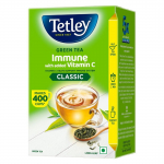 Tetley lahtised rohelised teelehed 500g pakend Klassikaline maitse Pehme mahe maitse 400 tassi Rikkalikult antioks&uuml;dante