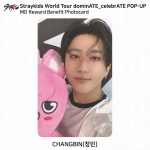 Stray Kids Maailmaturnee DominATE T&auml;hista POP-UP MD Preemia H&uuml;ve Fotokaart KPOP Changbin