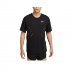 Nike Dri-Fit Mugav Moodne Mitmek&uuml;lgne L&uuml;hikeste Varrukatega T-s&auml;rk Meeste Topid Must HJ3535010 M