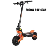 X5 Elektriroller 6000W60V38V Kahekordne Vedrustus Amortisaatoriga Maksimaalne Kiirus 95 km/h 11 Tolli Maksimaalne L&auml;bis&otilde;it 90 km Maastikus&otilde;iduks NFC 6000w 60v 40ah-tt**