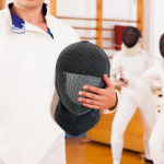 Fencing kiiver treeningspordi aksessuaarideks torkekindel n&auml;gu S