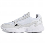 Adidas Naiste Falcon 'Triple White' Naiste tossud B28128 36