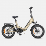 ENGWE L20 3.0 Pro Kokkupandav Elektrijalgratas 250W Mootor 100Nm Keskmootor 48V15Ah Aku 160KM S&otilde;iduulatus H&uuml;draulilised Pidurid Linna S&otilde;iduks E-Jalgratas kuldne