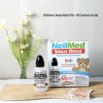 NeilMed Ninapesu lastele - Merevee Niisutuspott Child Pot + 60 Packets of Salt beige