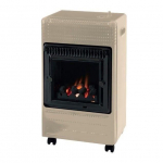 Chauffage d'appoint - FAVEX - Denver - Au gaz - 3,4 KW - 3 puissances - Pi&egrave;ces jusqu'&agrave; 40 m&sup2; - Technologie Infrableu - S&eacute;curit&eacute; ODS hallikas-pruun