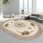 Ovaalne luksuslik elutoa vaip Kodu kaunistus Lihtne suur diivanilaud Vaibad Pestavad vaibad magamistuppa Voodi k&otilde;rvale P&otilde;randale Pehmed matid 200x300cm 78.7x118in