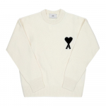 Ami Suur S&uuml;da Logo Intarsia Kootud  Uks838 018 151 UKS838 018 151 (XL)