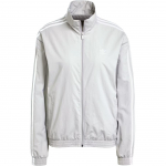 Adidas Originals Logo Seisva Kraega T&ouml;&ouml;jope T&otilde;mblukuga Pikkade Varrukatega Jakk Naiste Jakk Hall JN5992 XS