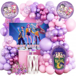 N&otilde;iak&uuml;ttide meeskonna teemaline peopallide komplekt S&uuml;nnip&auml;evapeo kaunistused Balloon Set