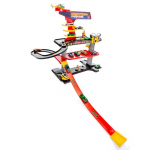 Jouet - MOLTO - Garage Downtown - 3 &Eacute;tages - Station-Service - Rampes sinine