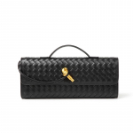 K&otilde;rgetasemeline mitmek&uuml;lgne kootud baguette crossbody kott-tote must