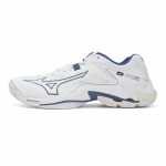 Mizuno Wave Lightning Z8 Hingav katvus Kerged madalad sulgpallijalatsid Unisex Valge Sinine Mizuno V1GA240061 36 sinine