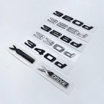 316d 318d 320d 323d 325d 330d 335d pagasiruumi embleem kiri m&auml;rgid Auto logo BMW 3-seeria F31 F34 E90 E46 h&otilde;bedane l&auml;ikiv XDRIVE h&otilde;be