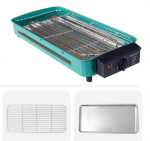 Multifunktsionaalne elektriline grillahi grillmasin majapidamises kasutatav k&uuml;psetusplaat suitsuvaba grillrest Eu plug