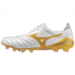 Mizuno Morelia Neo 4 Jaapan Mugavad Pehmed Toetavad Kerged Jalgpallisaapad Unisex jalgpallisaapad Valge Plaatinium P1GA263050 43