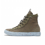 Converse All Star Crater Chuck Taylor Trendikad Mugavad ja Mitmek&uuml;lgsed K&otilde;rged Espadrillid Unisex Chartreuse 35