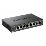 D-Link Switch 8 ports bo&icirc;tier m&eacute;tal DES108