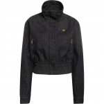 Adidas Originals Spordijakk Teksasest Zip-kinnisega K&otilde;rge Kraega Jakk Naiste Jakid KD3918 S