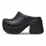 Crocs Siren Clog Must Paksude Talladega Augud Kingad 8,8 cm Unisex must 37-38 must