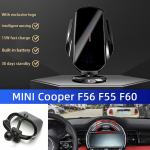 Car Mobile Phone Holder For BMW 1 2 3 5 7 Series X1 X2 X3 X4 X5 X6 X7 5GT 3GT i3 i4 MINI Wireless Charger Fast Charging Bracket Cooper F56 F55 F60