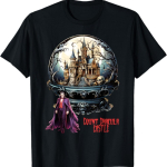 Halloweeni &Ouml;&ouml; Krahv Dracula Lossi T-s&auml;rk S