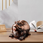 Holder with Lid Feng Shui Men Women Gift indoor and outdoor Statue Desktop Decor