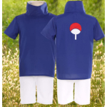 Naruto Shippuden Uchiha Sasuke Cosplay Kost&uuml;&uuml;m - Noore T&auml;iskasvanu Versioon (1. p&otilde;lvkonna riietekomplekt) L sinine