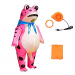T&auml;ispuhutav konnakost&uuml;&uuml;m Naljakas t&auml;iskerega t&auml;ispuhutav Cosplay kost&uuml;&uuml;mikost&uuml;&uuml;m t&auml;iskasvanutele ja lastele Halloweeni jaoks Kiire t&auml;ispuhutav konnakost&uuml;&uuml;m XXS roosa