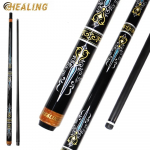 HEALING CUE- Carbon Fiber Pool Cue Black Technology Low Deflection Billiard ,12.4mm,147cm,19-20OZ Billiard Pool Stick 12.4mm