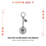 EXO 2026 POP-UP [MAAILMA TAGURPIDI KEERAMINE] MD (FORCE CRACK MIRROR v&otilde;tmehoidja) FORCE CRACK MIRROR KEY RING