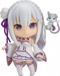 GOOD SMILE COMPANY Nendoroid Elu teises Emilias Plastikust V&auml;rvitud Liigutatav Figuur Teine J&auml;relturg ReZERO -Alustades Maailma- M&otilde;&otilde;tkavav&auml;line