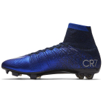 Nike Mercurial Superfly 8 Soccer Shoes Men's High top Blue/Black 677927-404 42.5
